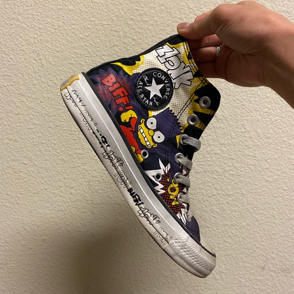 The Simpsons limited edition Converse shoes - Picture 2 of 4